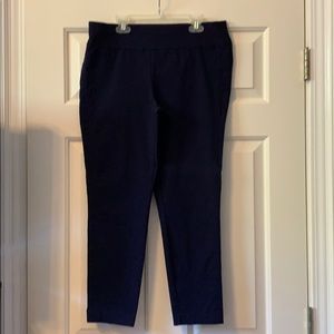 Navy Crop Pants